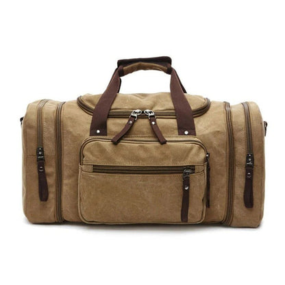 Versatile Expandable Travel Duffel with Ample Storage Space