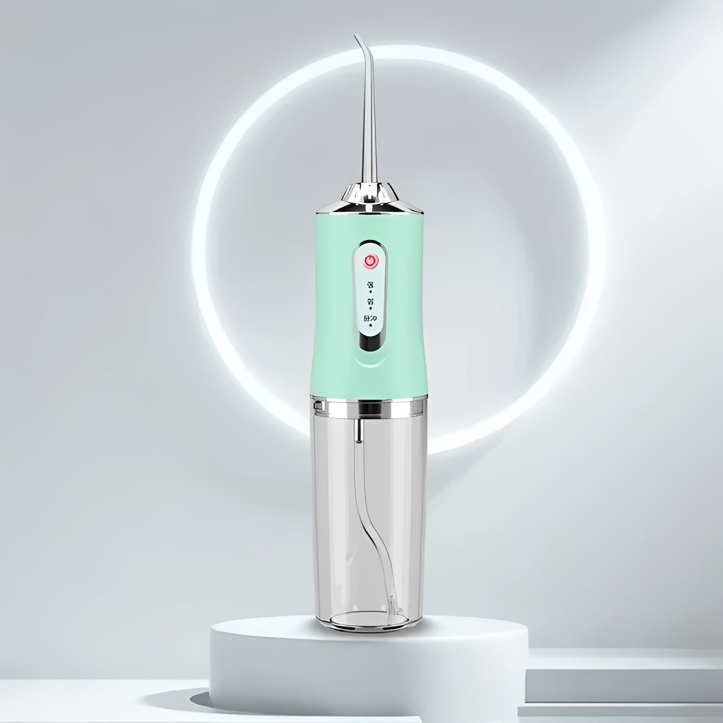 Compact Cordless Water Jet Cleaner with Interchangeable Tips