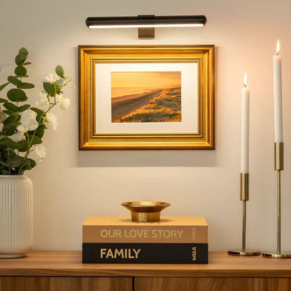 Rechargeable LED Wall Light with Remote Control Functionality
