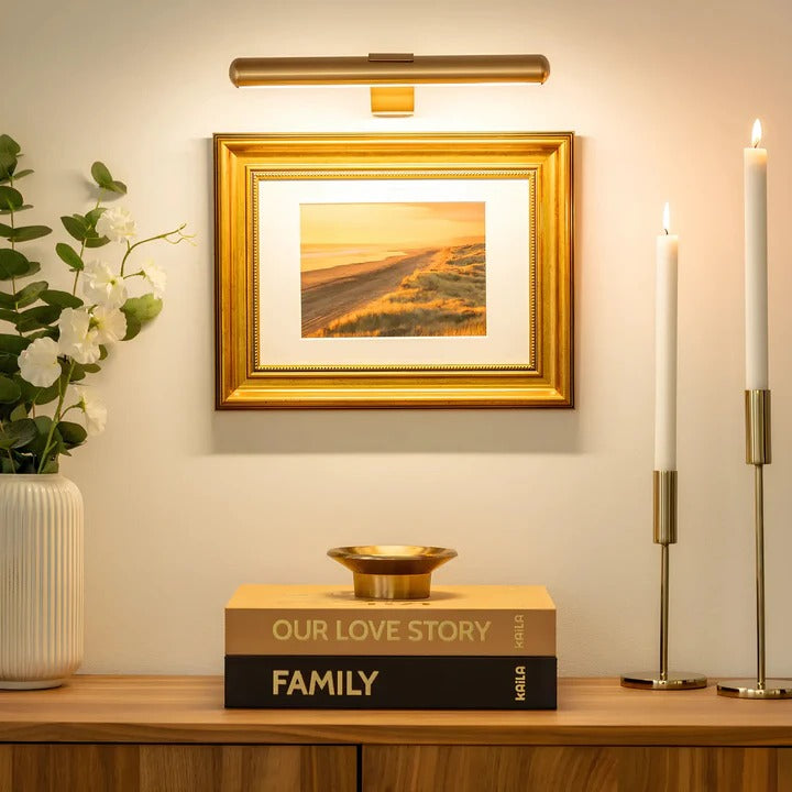Rechargeable LED Wall Light with Remote Control Functionality