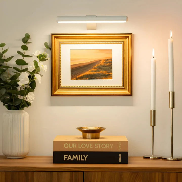 Rechargeable LED Wall Light with Remote Control Functionality