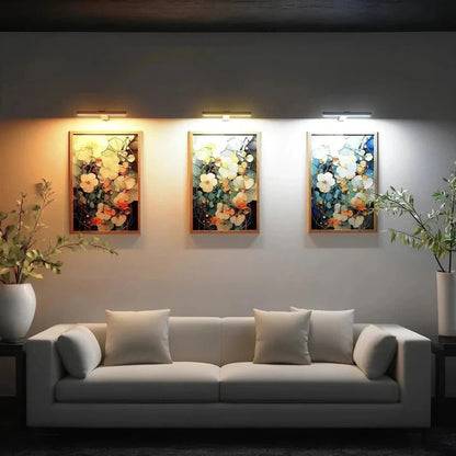 Rechargeable LED Wall Light with Remote Control Functionality