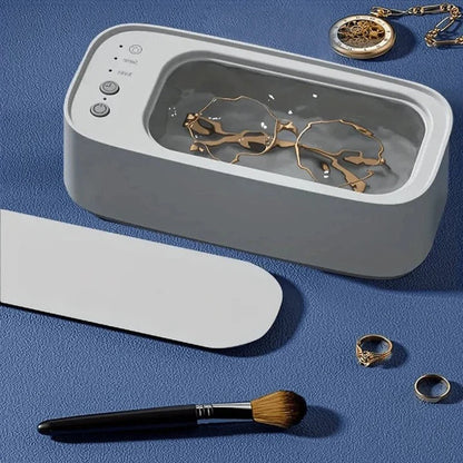 Compact Ultrasonic Cleaner for Jewelry and Delicate Items