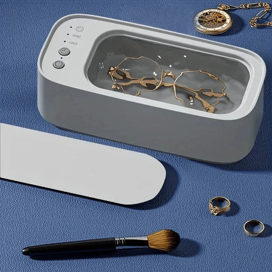 Compact Ultrasonic Cleaner for Jewelry and Delicate Items