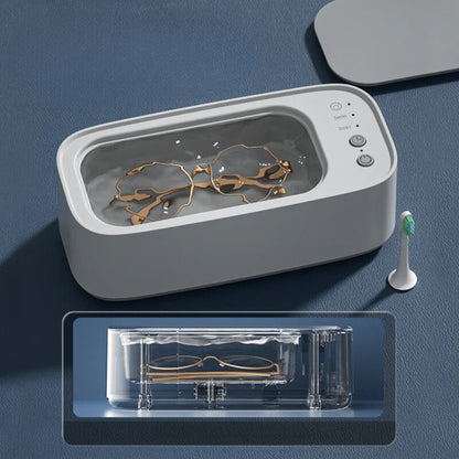 Compact Ultrasonic Cleaner for Jewelry and Delicate Items