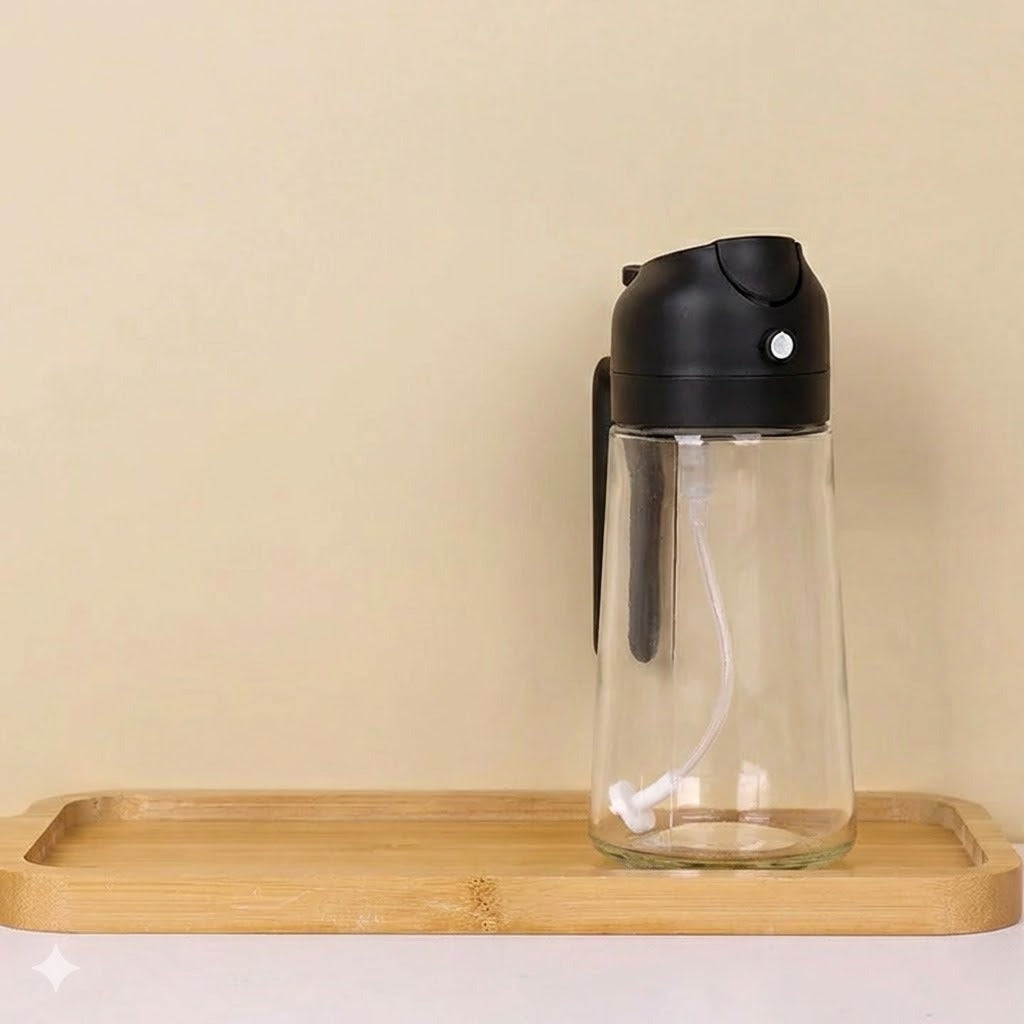 Dual-Function Culinary Oil Mister for Effortless Cooking