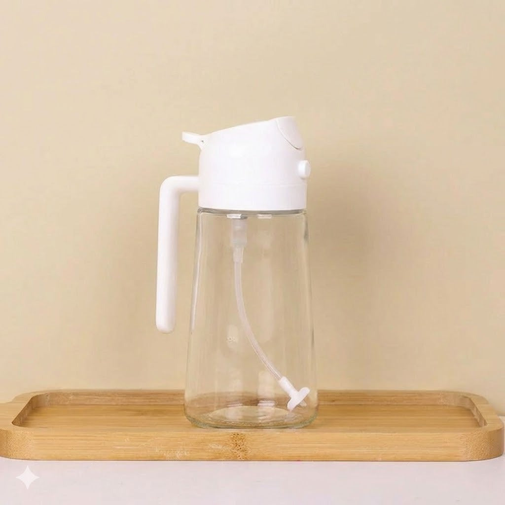 Dual-Function Culinary Oil Mister for Effortless Cooking