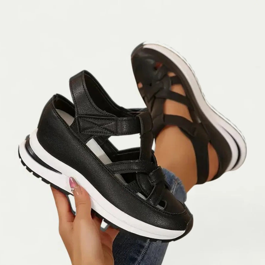 Adjustable Strapped Platform Sandals for Women – Comfort Meets Style