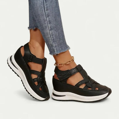 Adjustable Strapped Platform Sandals for Women – Comfort Meets Style