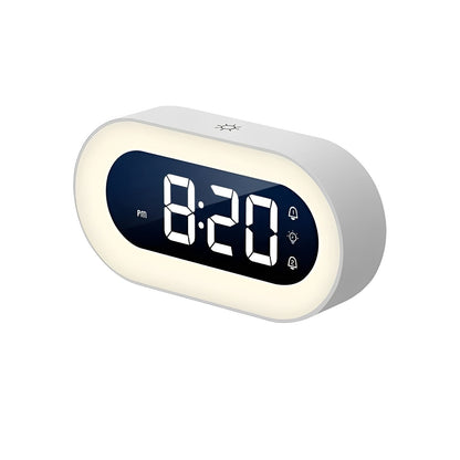 Gentle Dawn Wake-Up Clock with Adjustable Light and USB-C Power