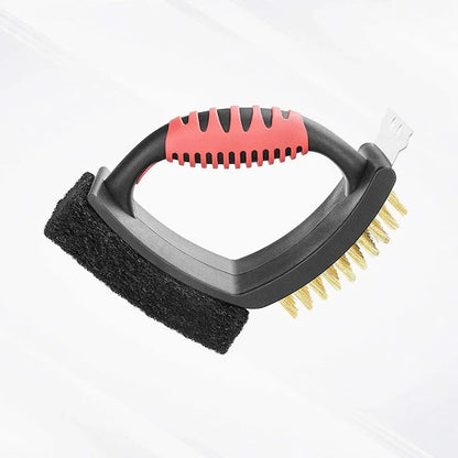 Ultimate Brass Grill Cleaner with Copper Scraper Tool