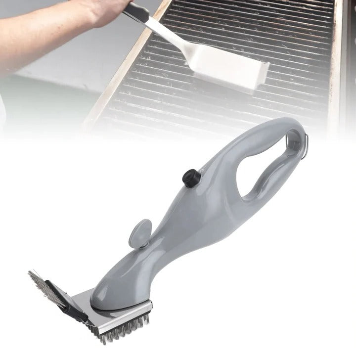 Steam-Powered Grill Cleaning Brush for Effortless Grate Care