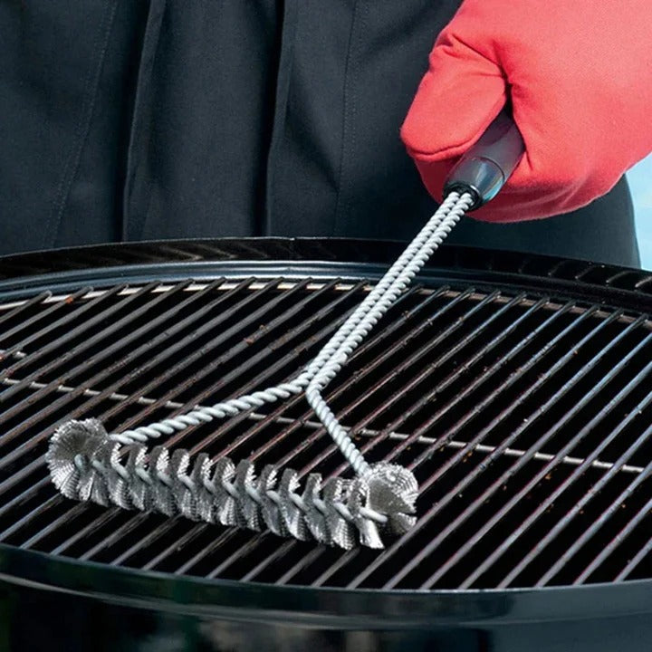 Premium Grill Scrubbing Brush for Effortless Cleaning