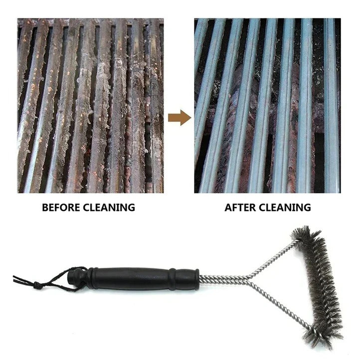 Premium Grill Scrubbing Brush for Effortless Cleaning