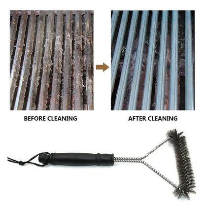 Premium Grill Scrubbing Brush for Effortless Cleaning