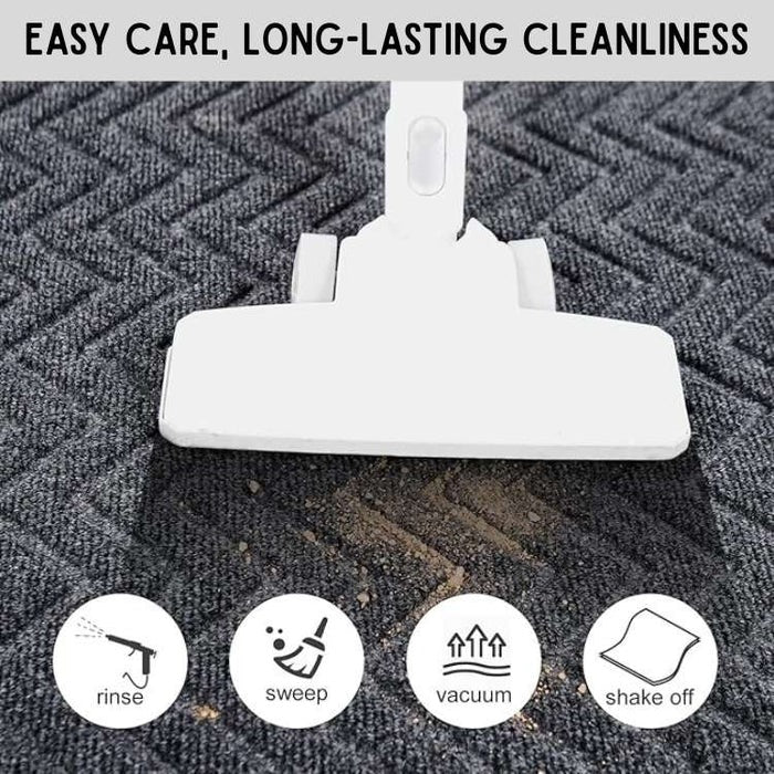Stylish Chevron Doormat for Effortless Home Entry