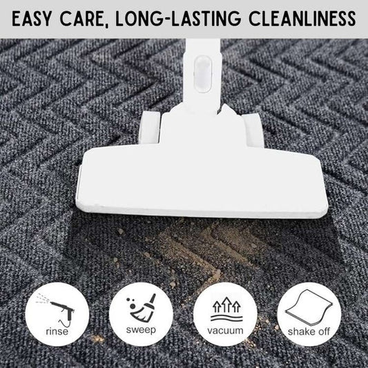 Stylish Chevron Doormat for Effortless Home Entry
