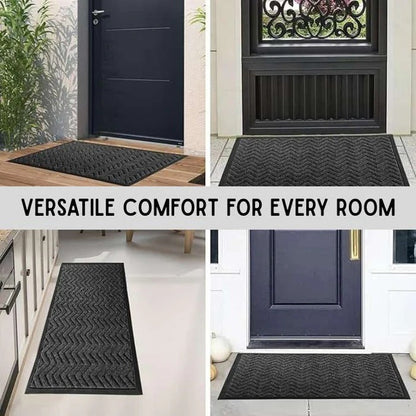 Stylish Chevron Doormat for Effortless Home Entry