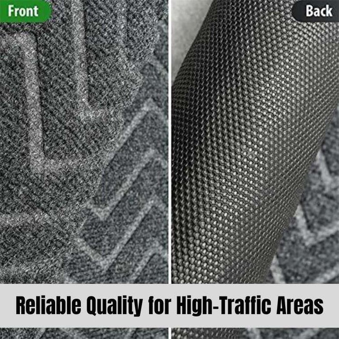 Stylish Chevron Doormat for Effortless Home Entry