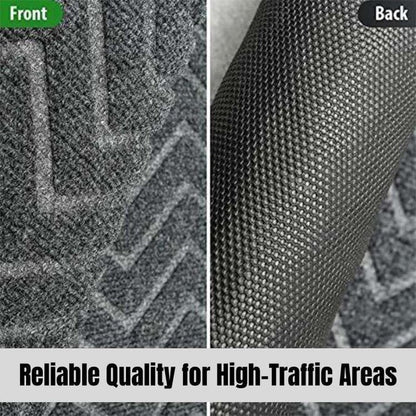 Stylish Chevron Doormat for Effortless Home Entry