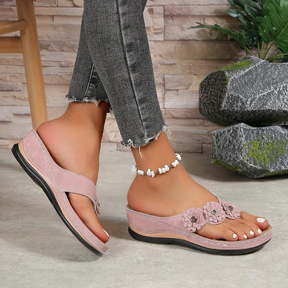 Ergonomic Comfort Sandals for Women with Custom Fit and Slip-Resistant Sole