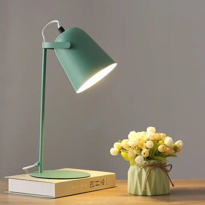 Chic Iron Bucket Lamp with Vibrant Color Selection