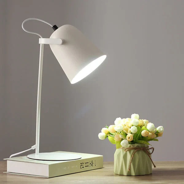 Chic Iron Bucket Lamp with Vibrant Color Selection