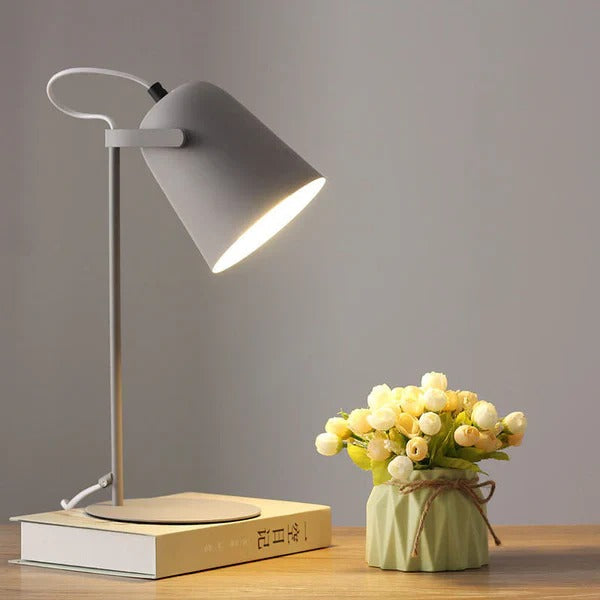 Chic Iron Bucket Lamp with Vibrant Color Selection