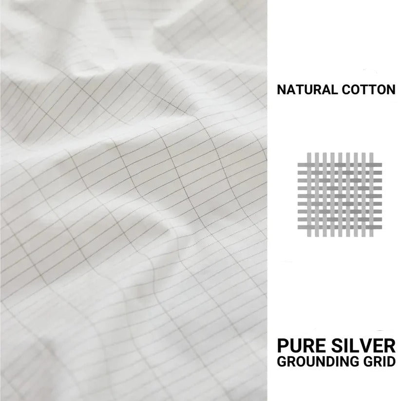 Grounding Fitted Bed Sheet for Enhanced Sleep Quality