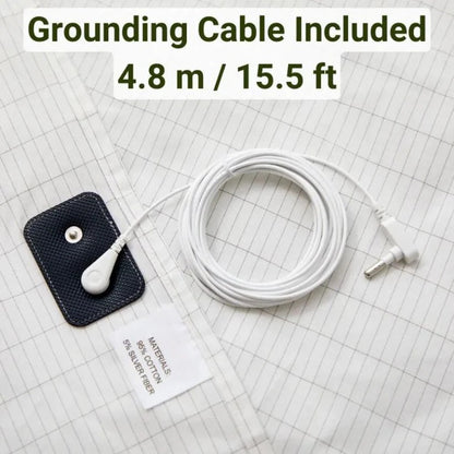 Grounding Fitted Bed Sheet for Enhanced Sleep Quality