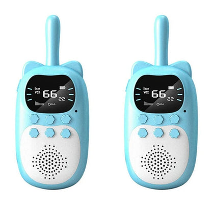 Kid-Friendly Rechargeable Walkie Talkie Duo for Outdoor Fun