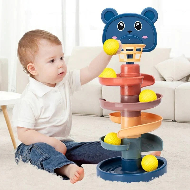 Engaging Spiral Ball Drop Adventure Toy for Young Explorers
