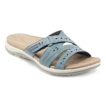 Comfort Fit Women's Slip-On Sandals with Arch Support