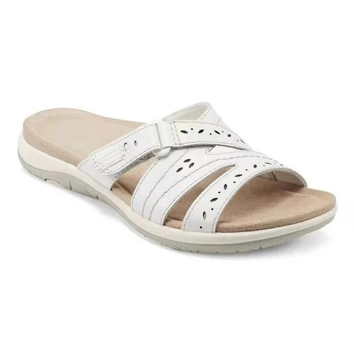 Comfort Fit Women's Slip-On Sandals with Arch Support