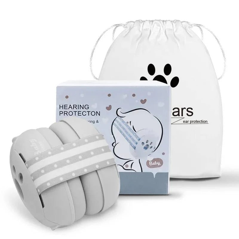Comfortable Noise-Canceling Earmuffs for Infants with Adjustable Fit