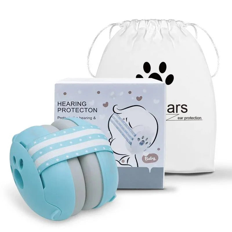 Comfortable Noise-Canceling Earmuffs for Infants with Adjustable Fit