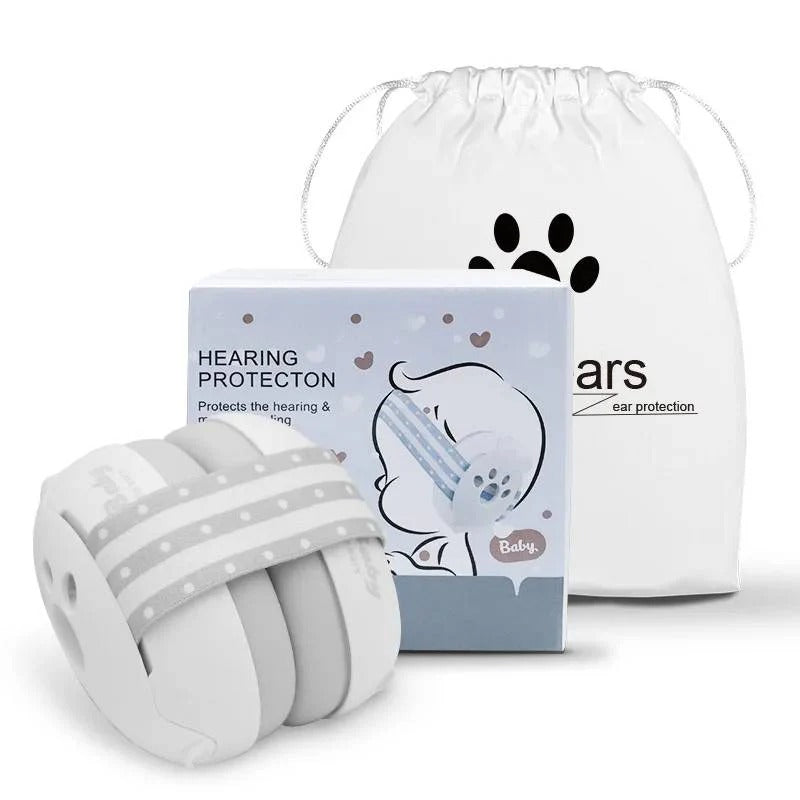 Comfortable Noise-Canceling Earmuffs for Infants with Adjustable Fit