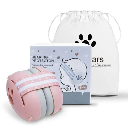 Comfortable Noise-Canceling Earmuffs for Infants with Adjustable Fit