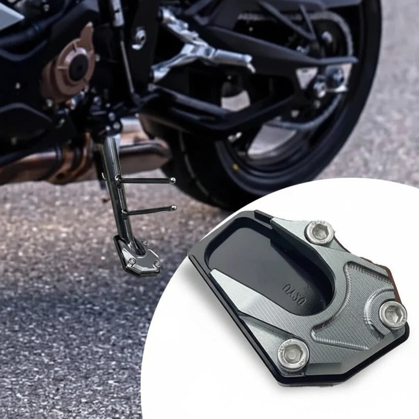 Sturdy Kickstand Support Pad for Motorcycles