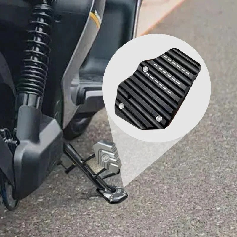 Sturdy Kickstand Support Pad for Motorcycles