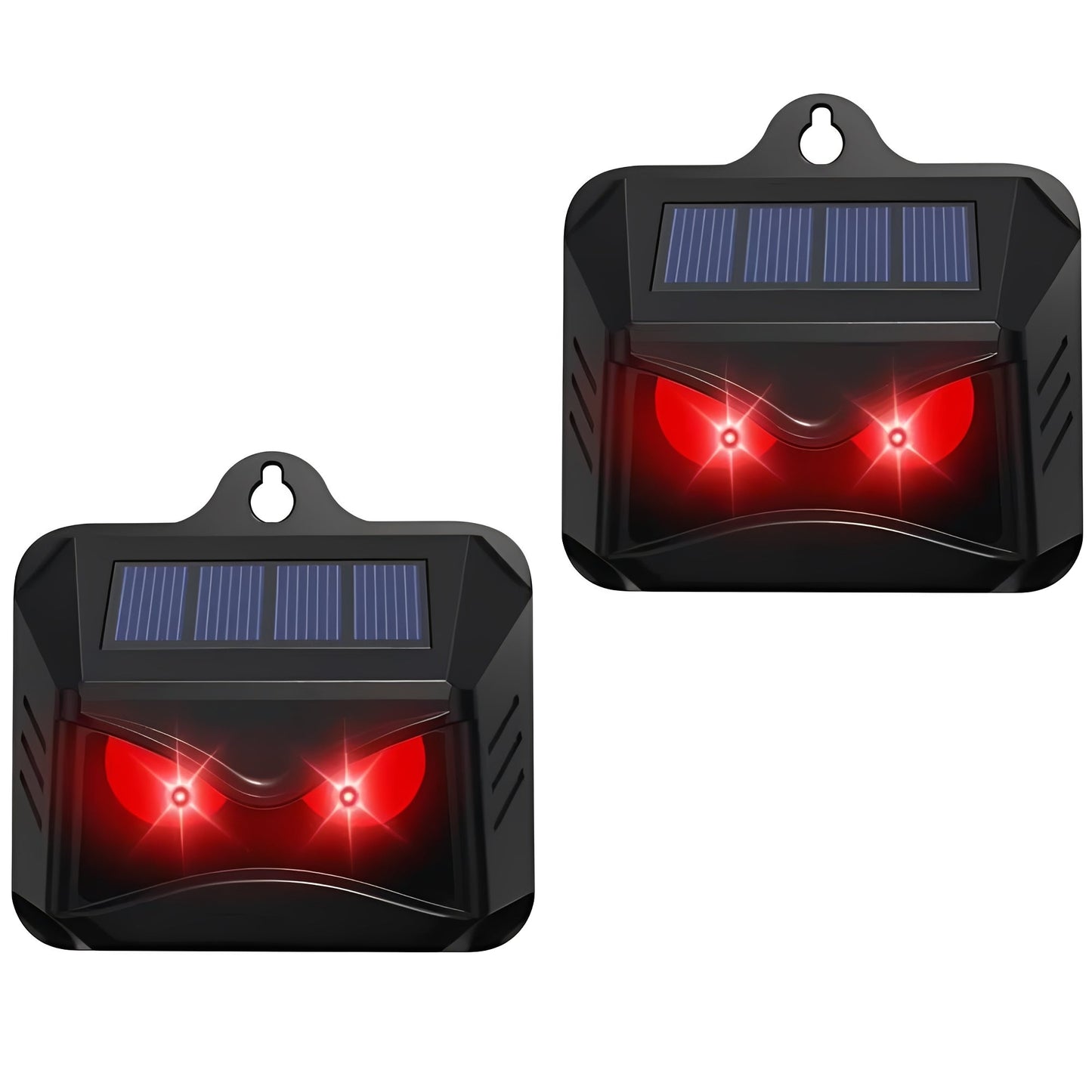 Solar-Activated Ultrasonic Wildlife Deterrent, Set of 2
