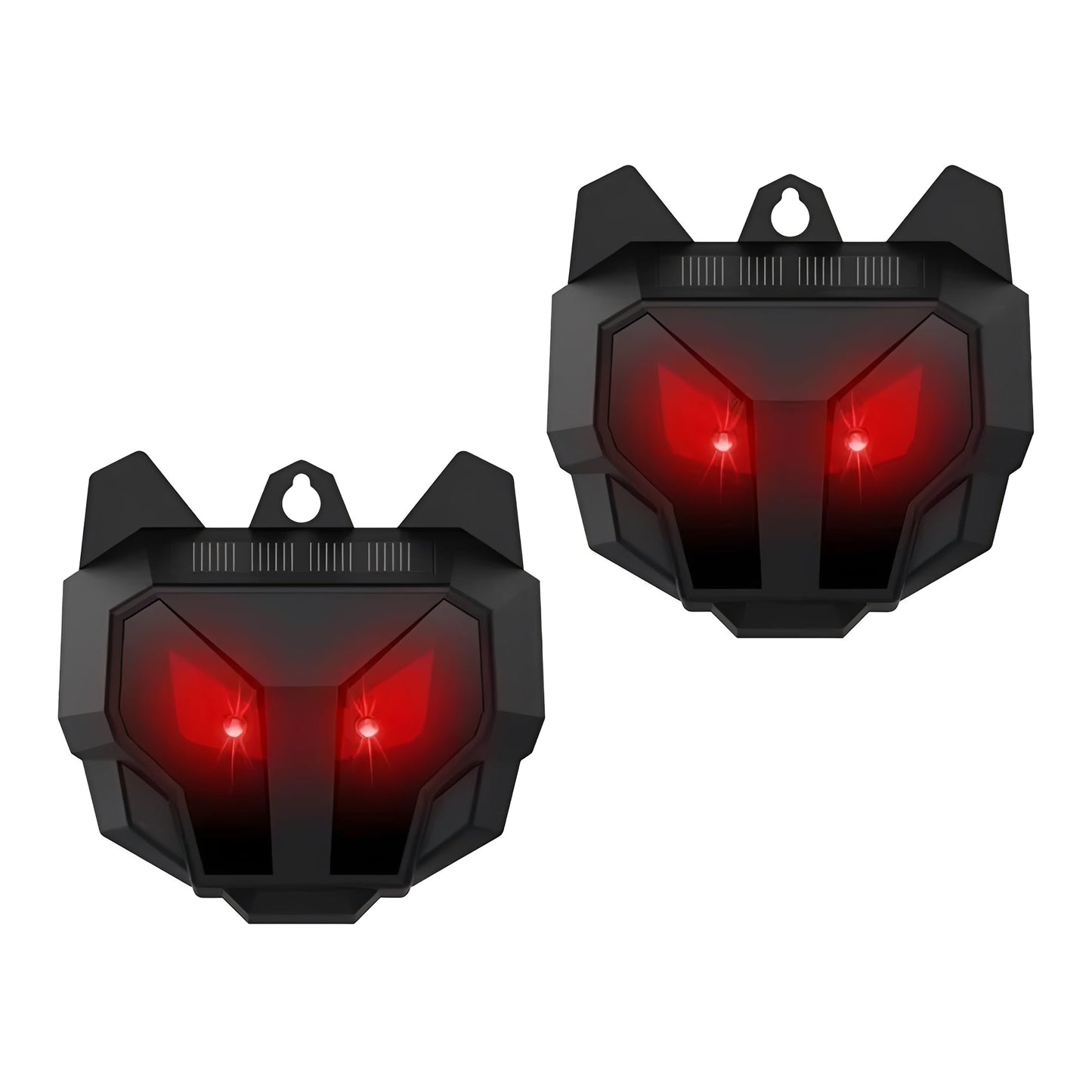Solar-Activated Ultrasonic Wildlife Deterrent, Set of 2