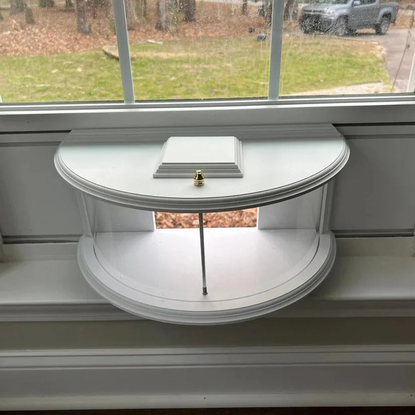 See-Through Window Bird Feeder with Easy Suction Cup Setup