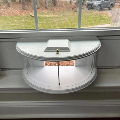 See-Through Window Bird Feeder with Easy Suction Cup Setup