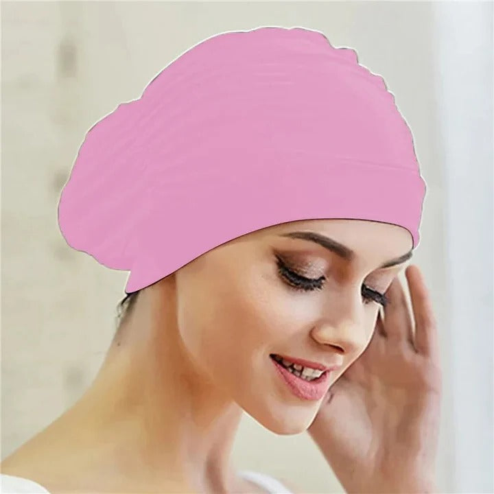 Comfortable Swim Cap Designed for Long, Thick Hair
