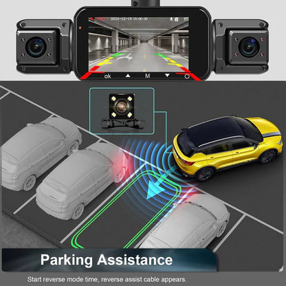 All-Around Vehicle Security Camera with Night Vision & Wi-Fi