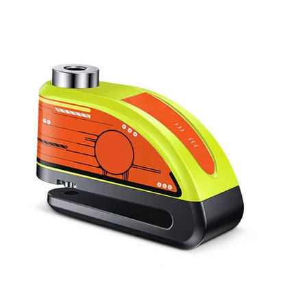 SecureGuard Disc Brake Lock with Alarm System for Motorcycles