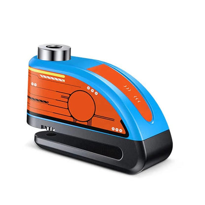 SecureGuard Disc Brake Lock with Alarm System for Motorcycles