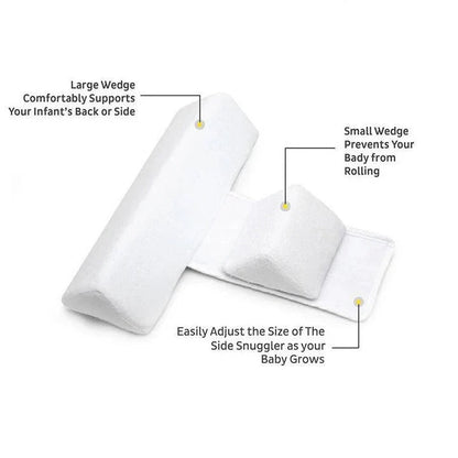 Adjustable Newborn Sleep Support Wedge for Side Sleepers