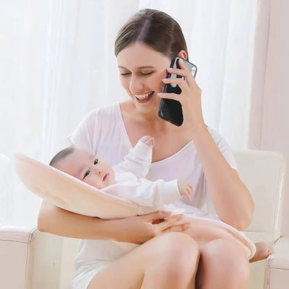 Comfortable Support Pillow for Effortless Newborn Feeding